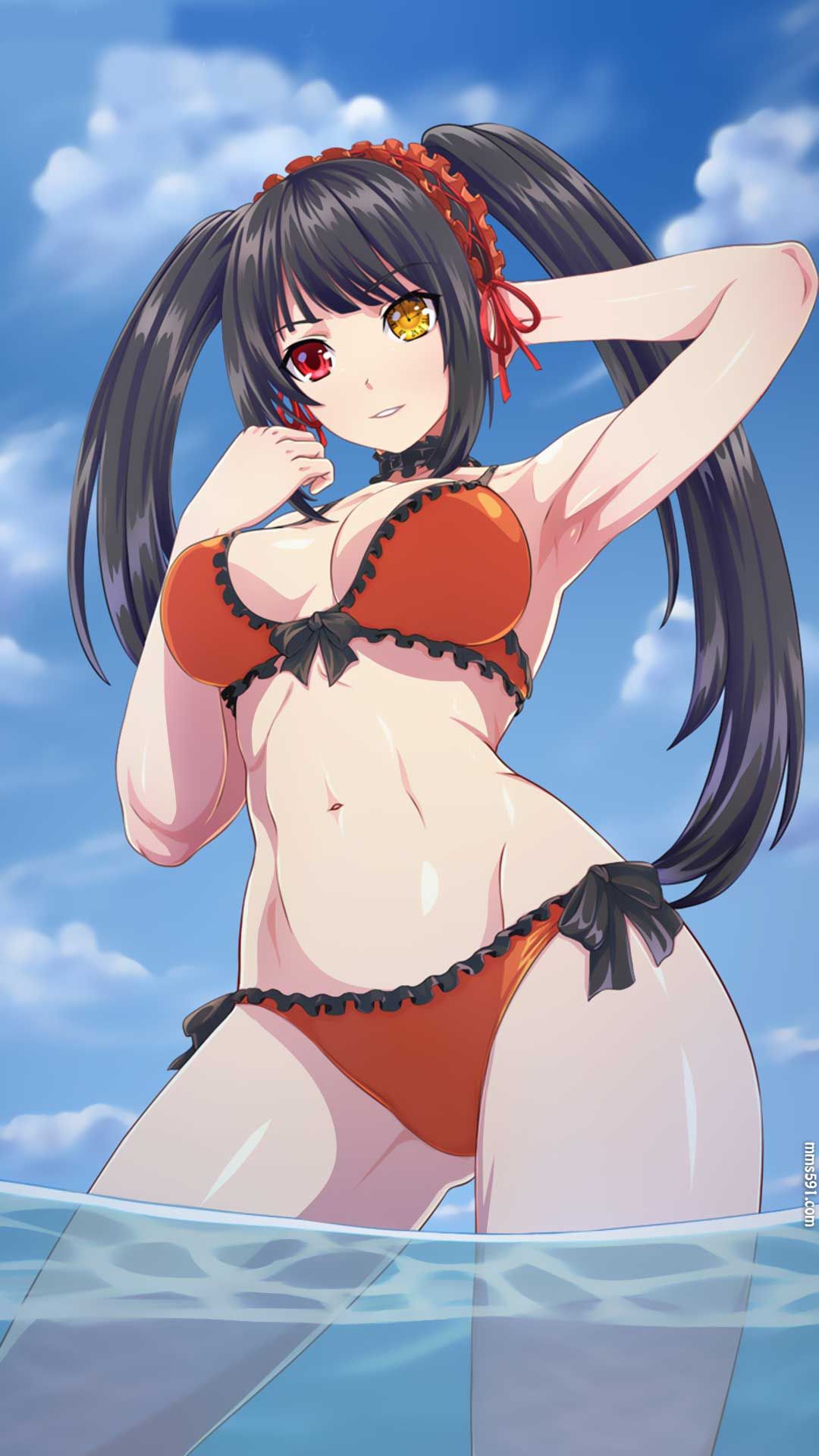 约会大作战梦魇时崎狂三性感手机壁纸图片大全（3）