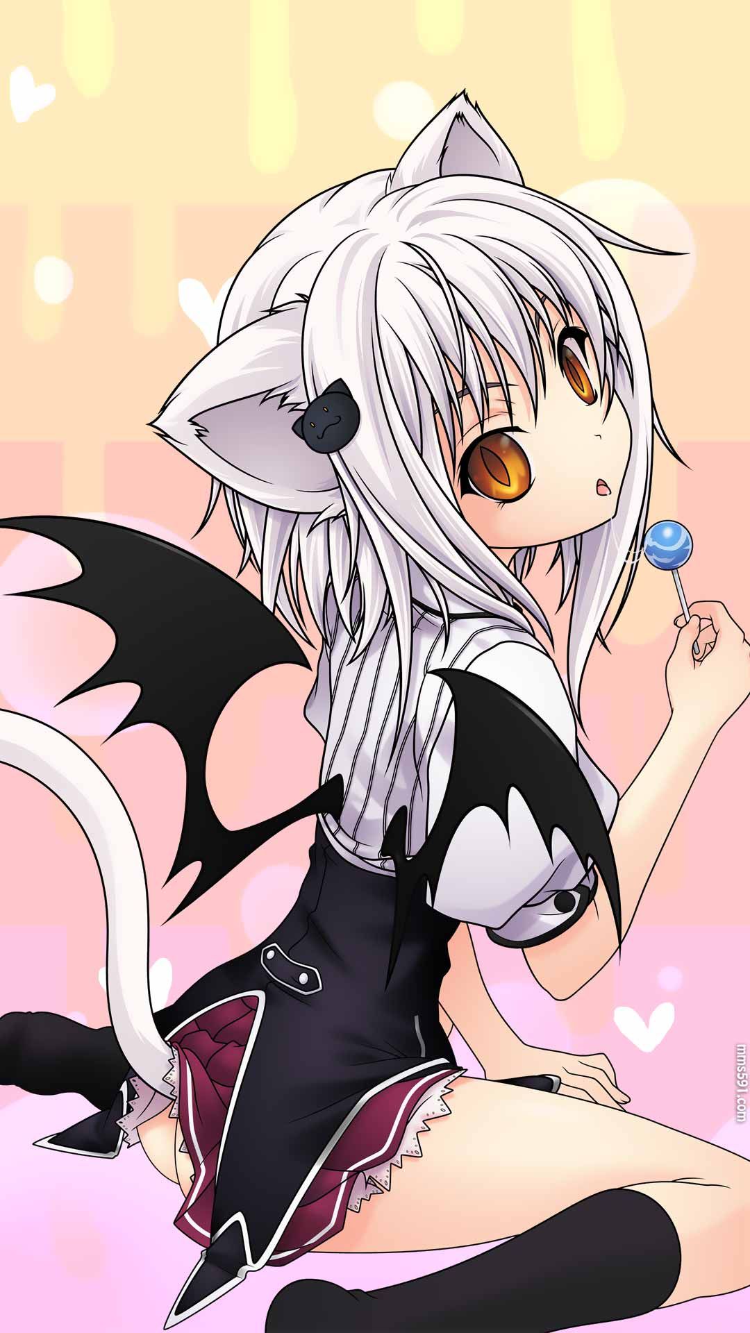 塔城白音，恶魔高中猫女塔城小猫高清福利手机壁纸图片（11）