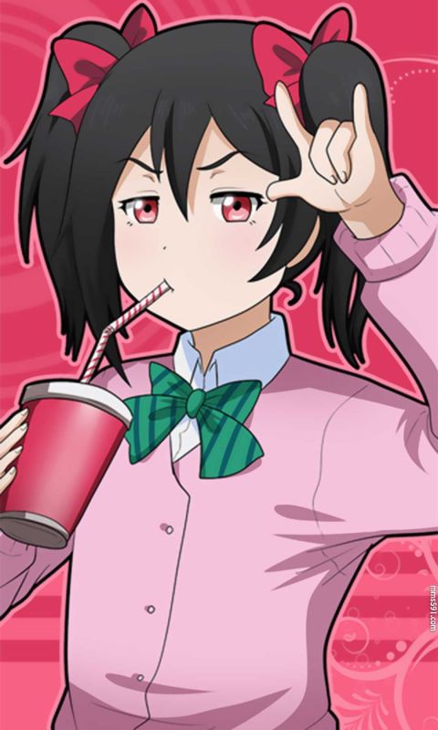 lovelive矢泽妮可Nico Yazawa搞怪手机壁纸图片集（4）