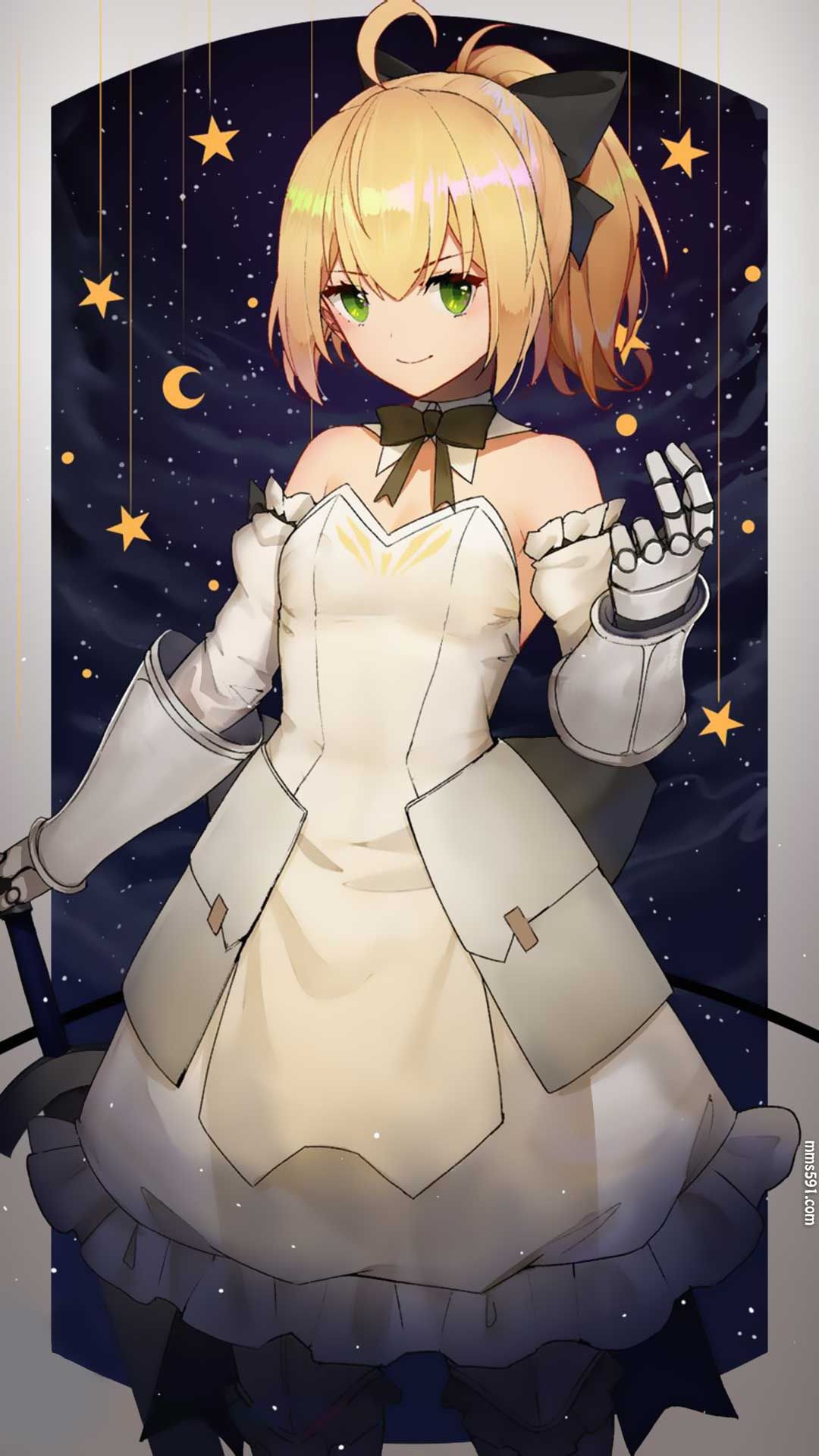 Fate Stay Night亚瑟王Saber阿尔托莉雅·潘德拉贡手机壁纸图片大全（8）