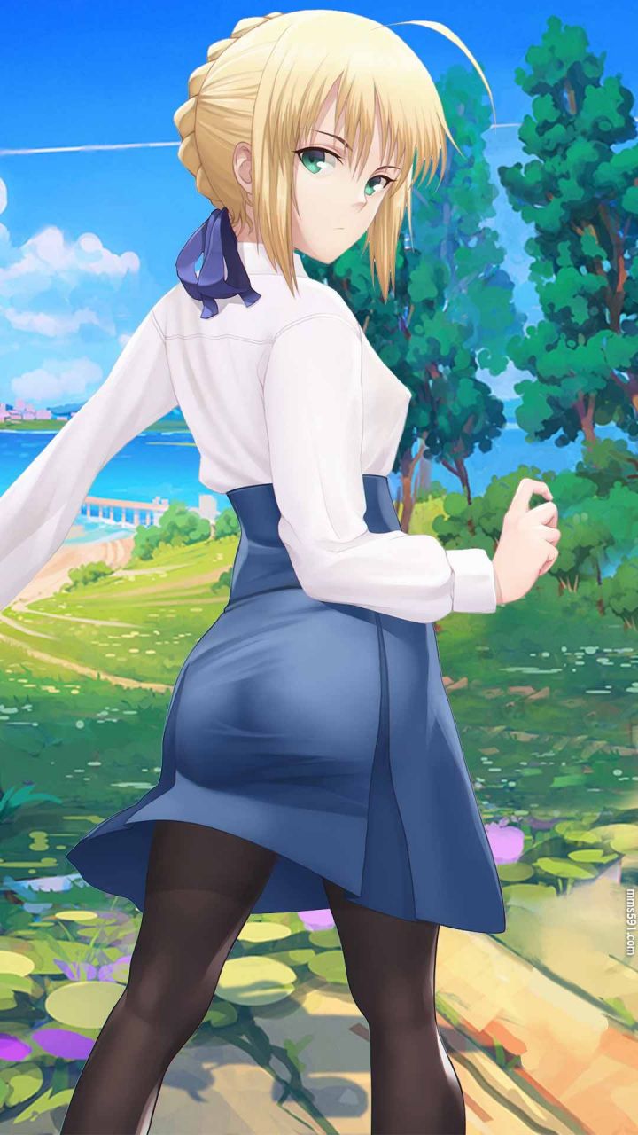 Fate Stay Night亚瑟王Saber阿尔托莉雅·潘德拉贡手机壁纸图片大全（11）