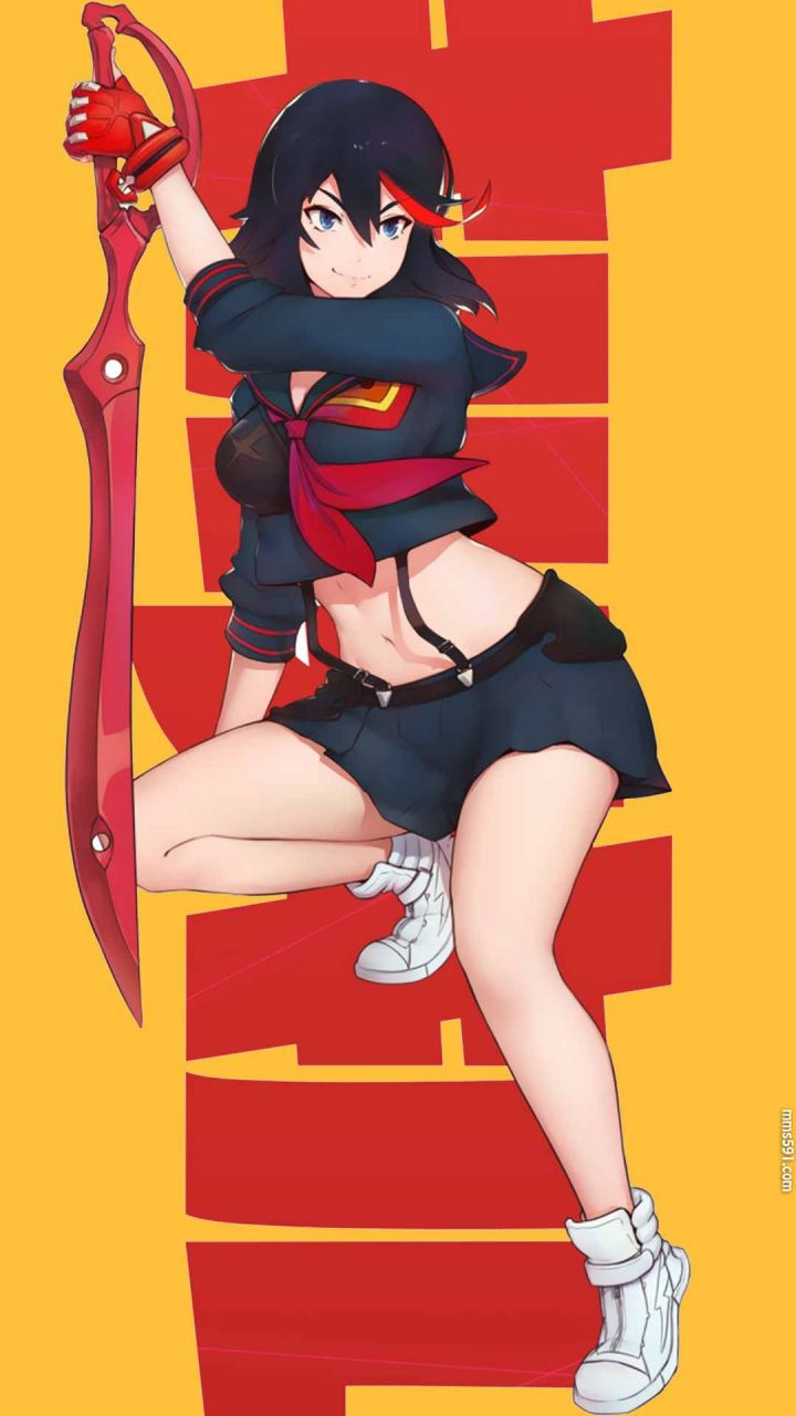 动漫斩服少女女主角缠流子变身性感手机图片壁纸1080（5）