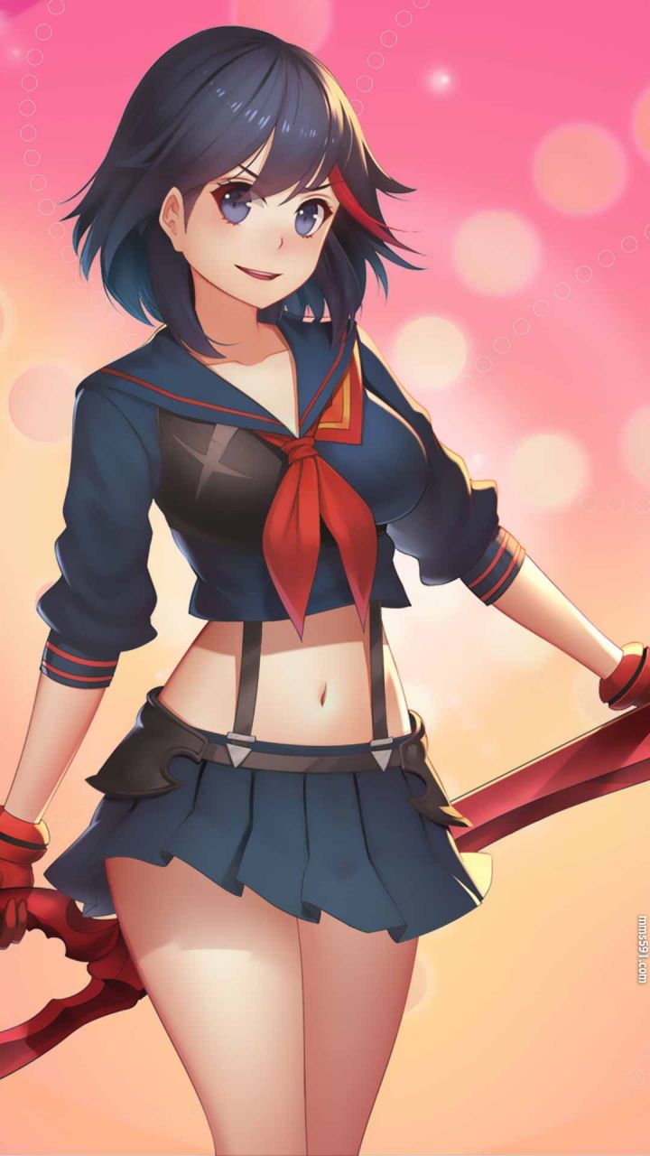 动漫斩服少女女主角缠流子变身性感手机图片壁纸1080（8）