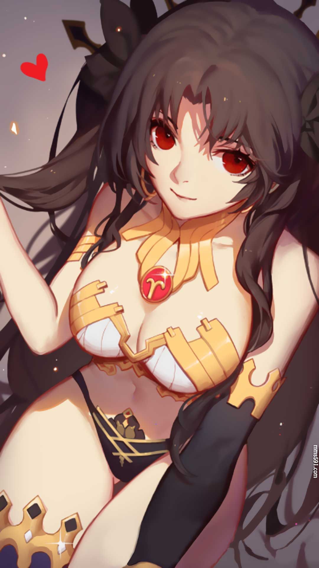 Fate/stay night动漫美女红色恶魔远坂凛手机壁纸图片集（7）