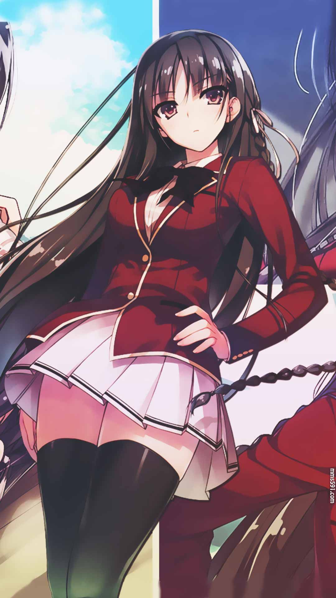 欢迎来到实力至上主义的教室黑长直女主角堀北铃音手机壁纸大全(10)