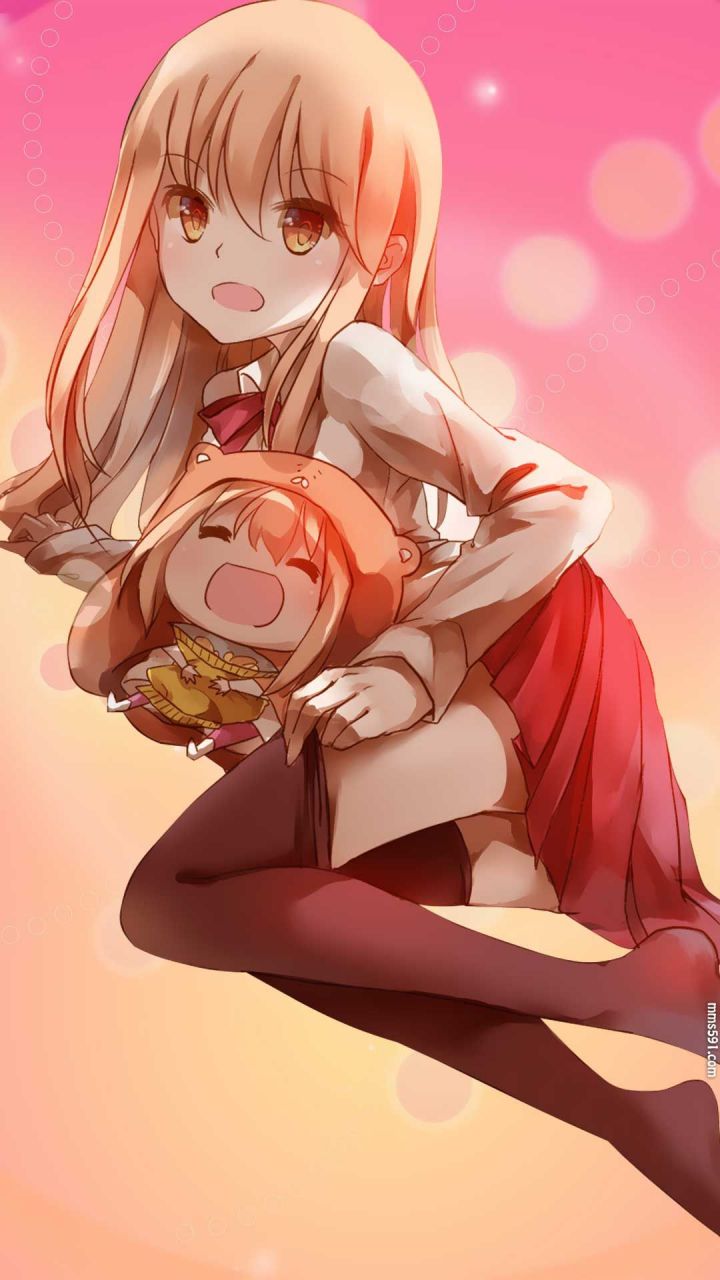 干物妹！小埋女主角土间埋可爱长发手机壁纸图片（5）