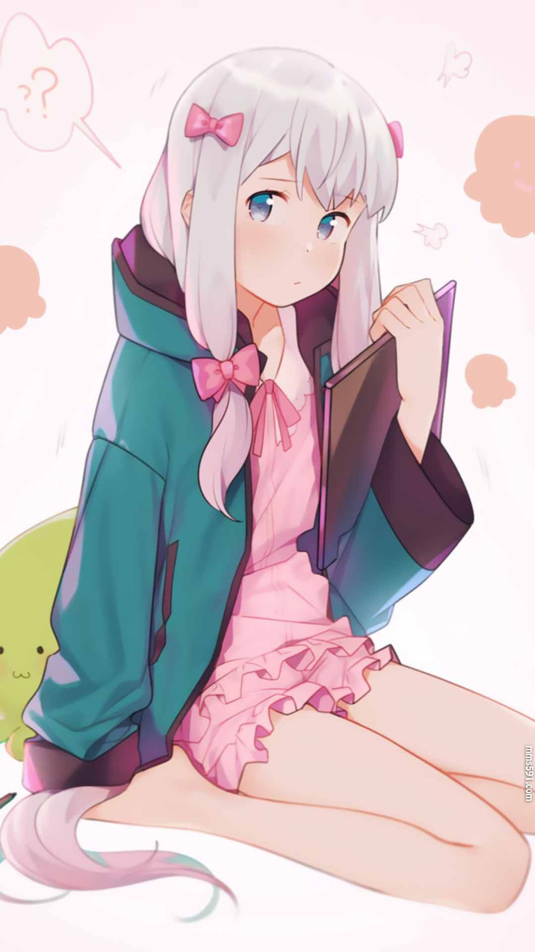 埃罗芒阿老师中的漫画老师和泉纱雾妹妹手机壁纸图片（9）