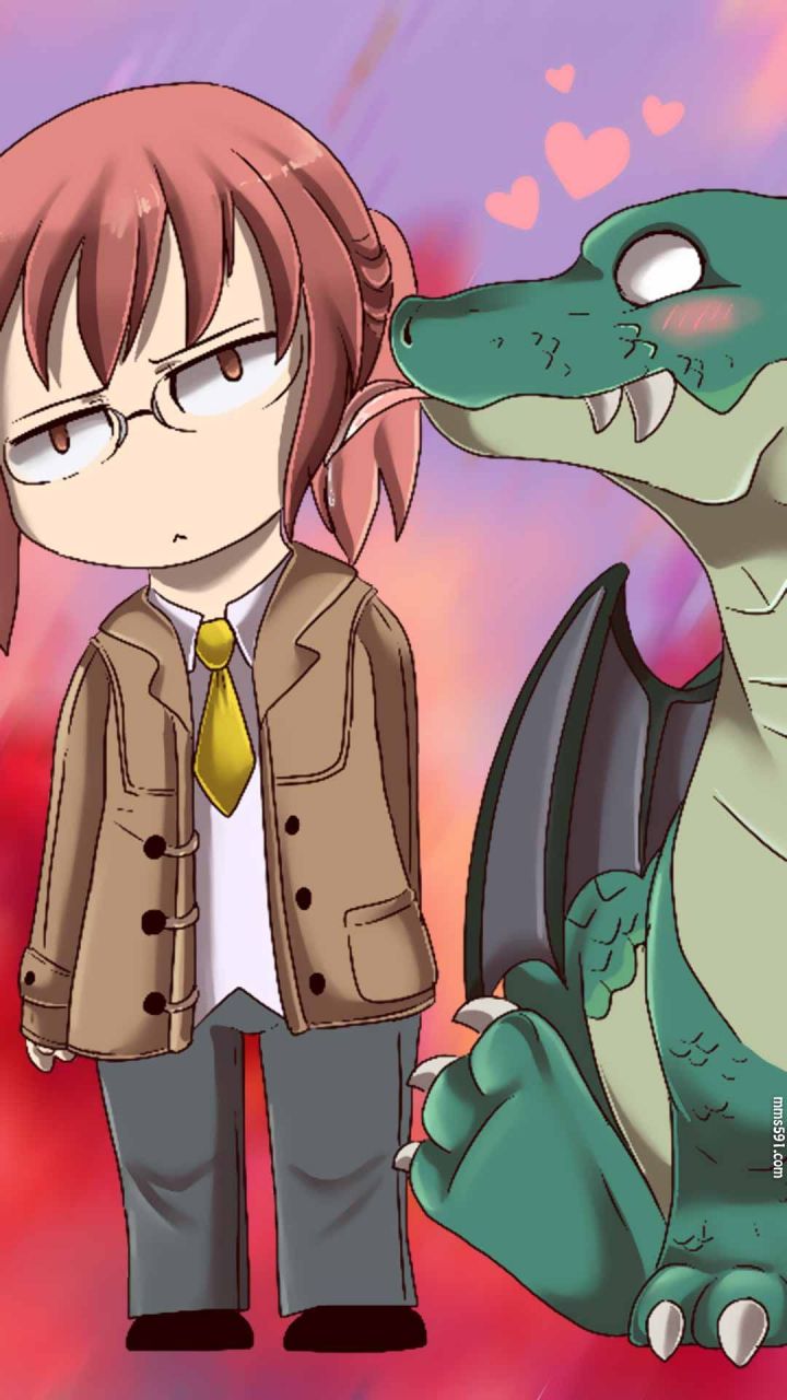 小林家的龙女仆女主角小林高清手机壁纸背景图片集（7）