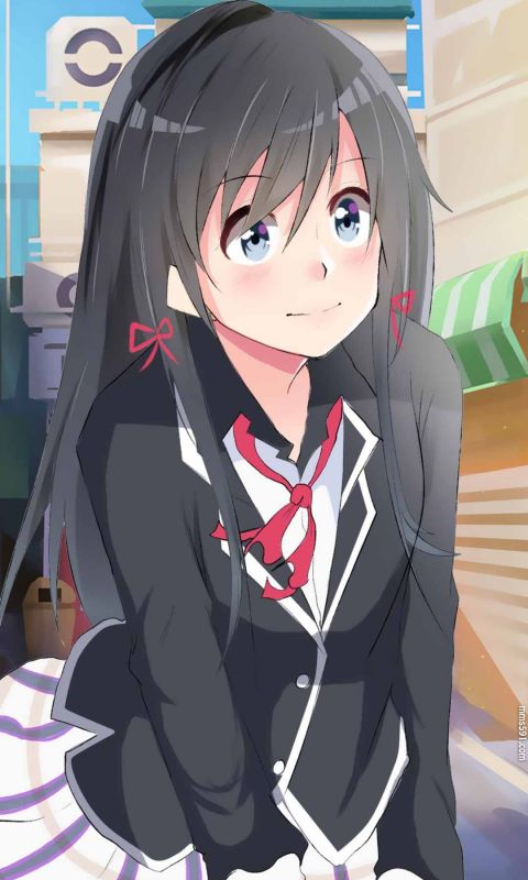 我的青春恋爱物语果然有问题女主角雪之下雪乃手机壁纸图片集（4）