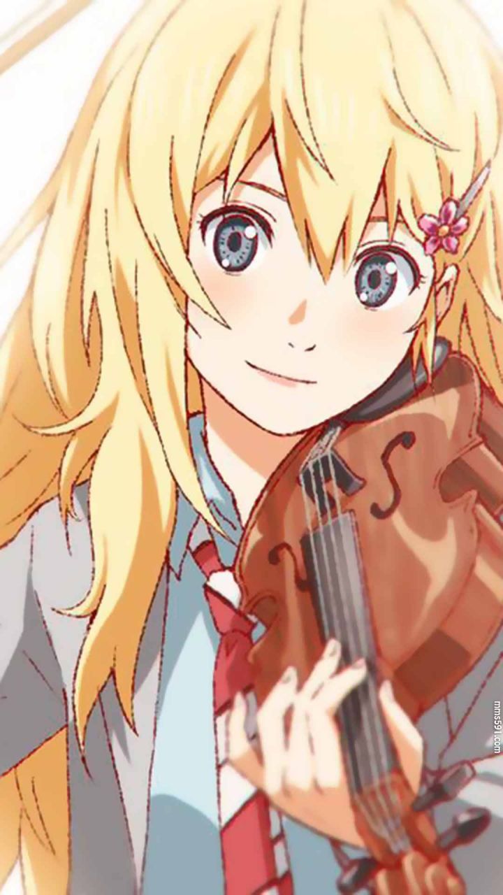 四月是你的谎言女主角小提琴家宫园薰手机壁纸图片（7）