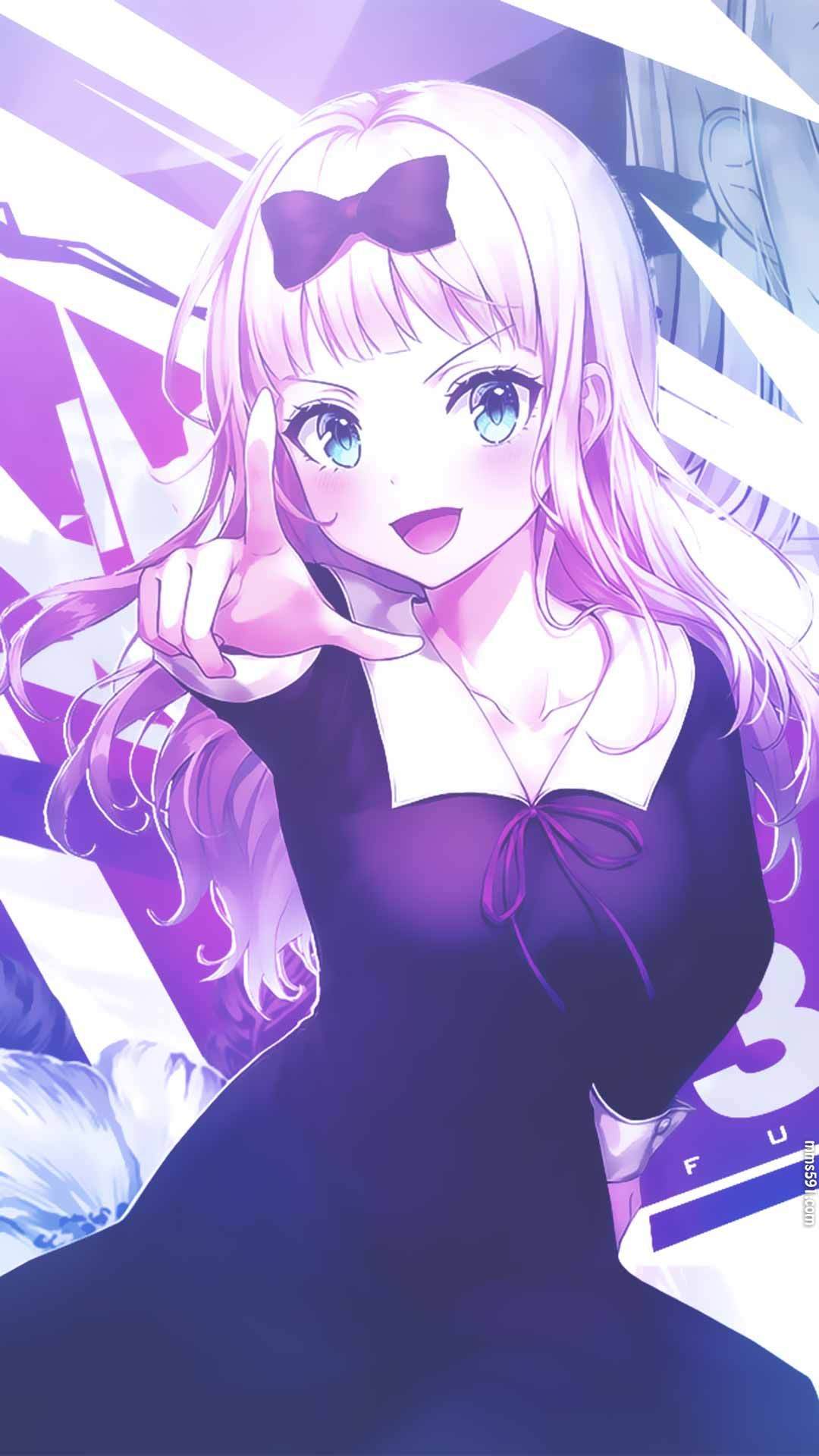 辉夜大小姐想让我告白书记藤原千花可爱性感手机壁纸图片（4）