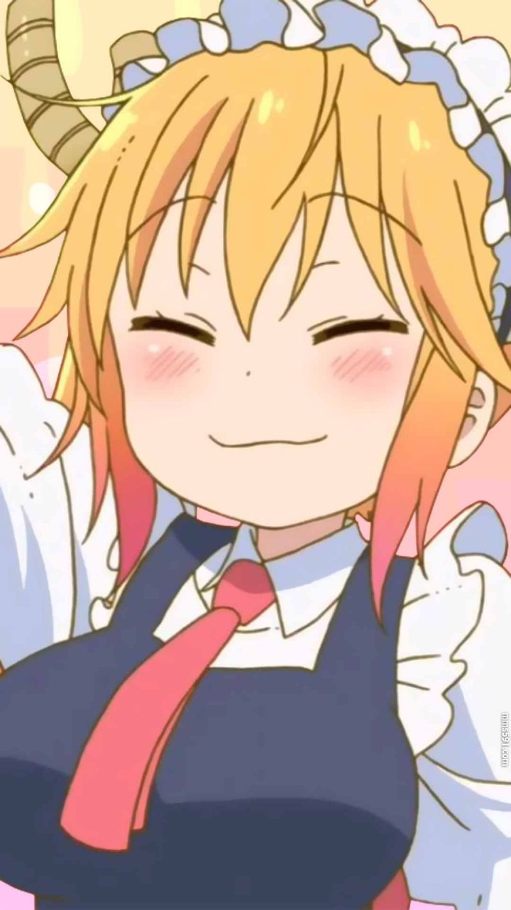 二次元美女小林家的龙女仆巨乳托尔手机壁纸图片集（4）