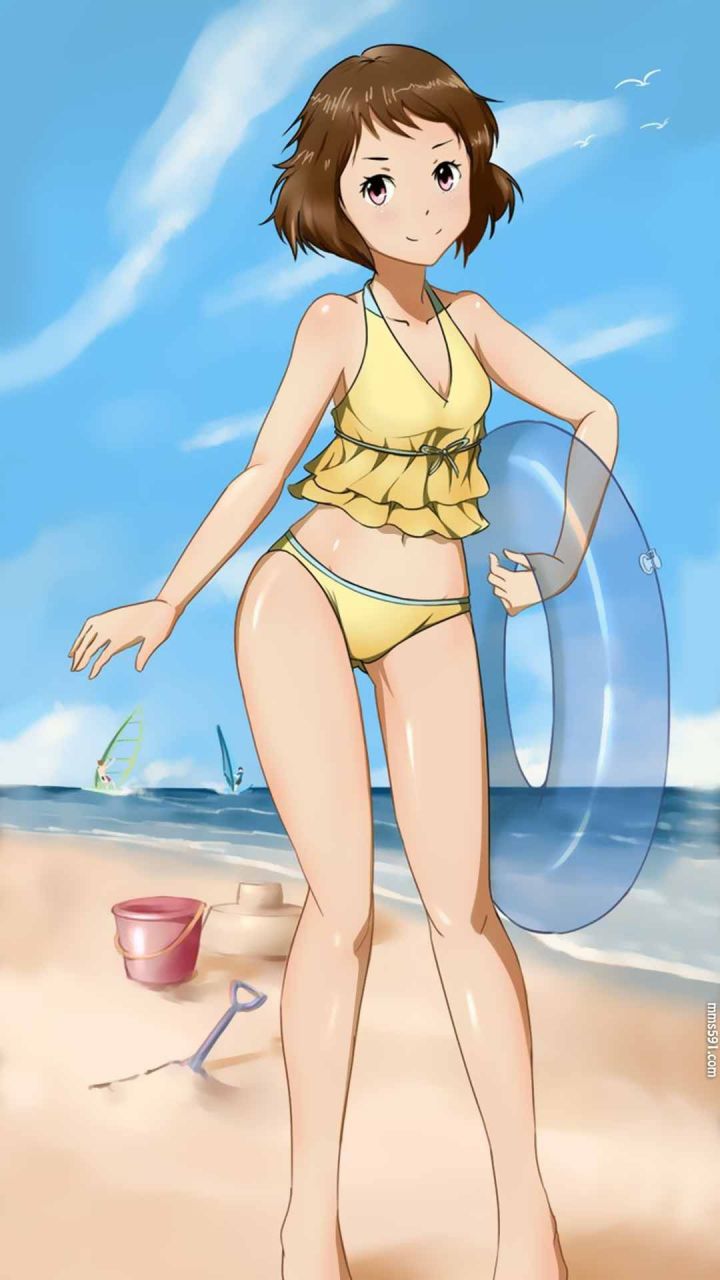 冰菓认真可爱的二次元美少女伊原摩耶花手机壁纸图片（3）