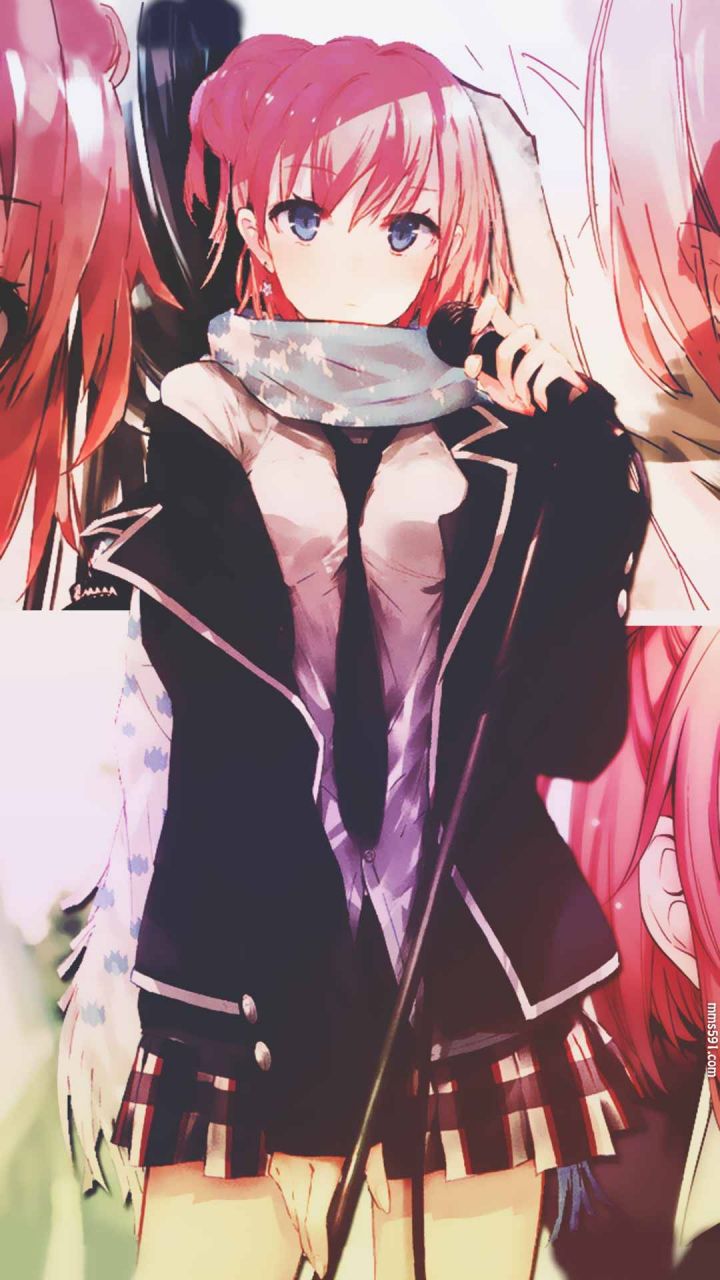 我的青春恋爱物语果然有问题由比滨结衣手机壁纸图片大全（6）