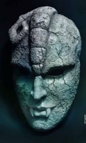 JOJO的奇妙冒险恐怖石鬼面具高清手机壁纸图片1080p