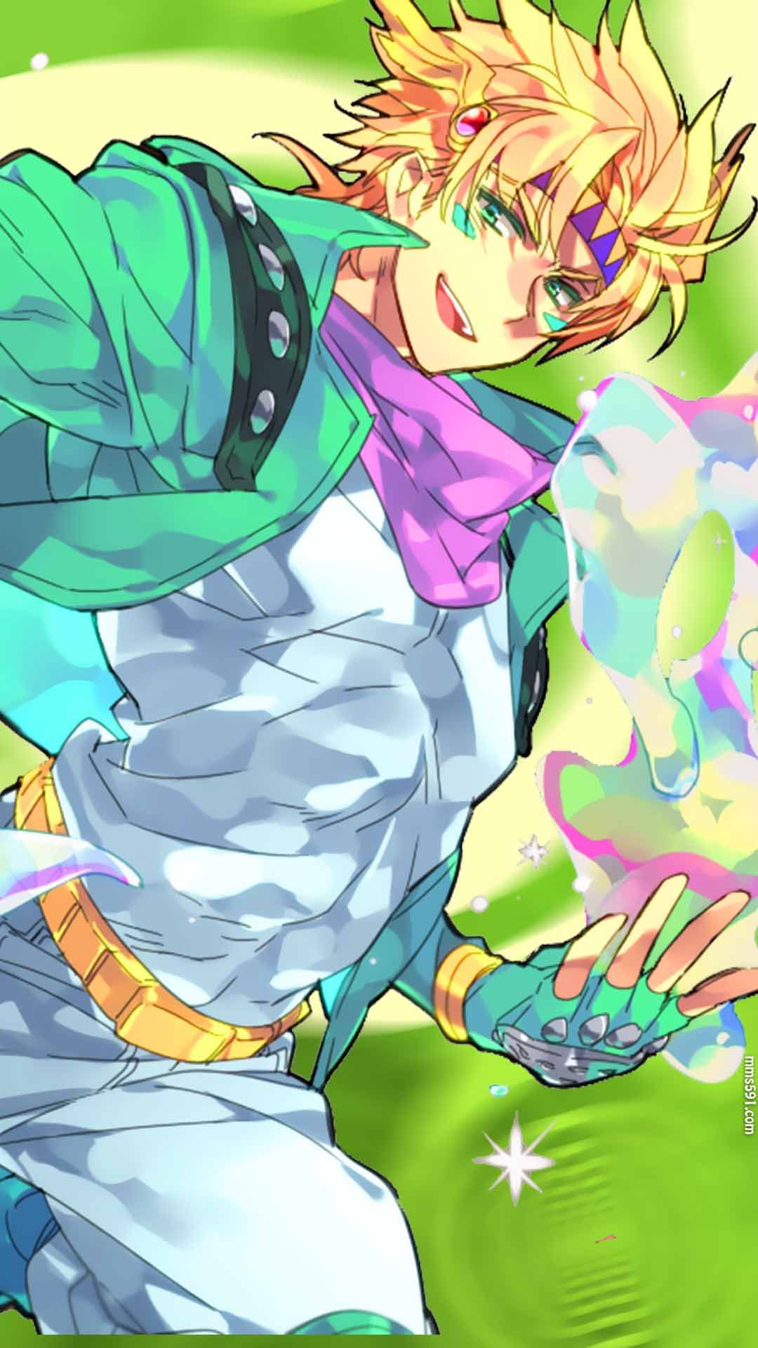 JOJO的奇妙冒险波纹气功西撒·安德里欧·齐贝林手机壁纸图片（4）