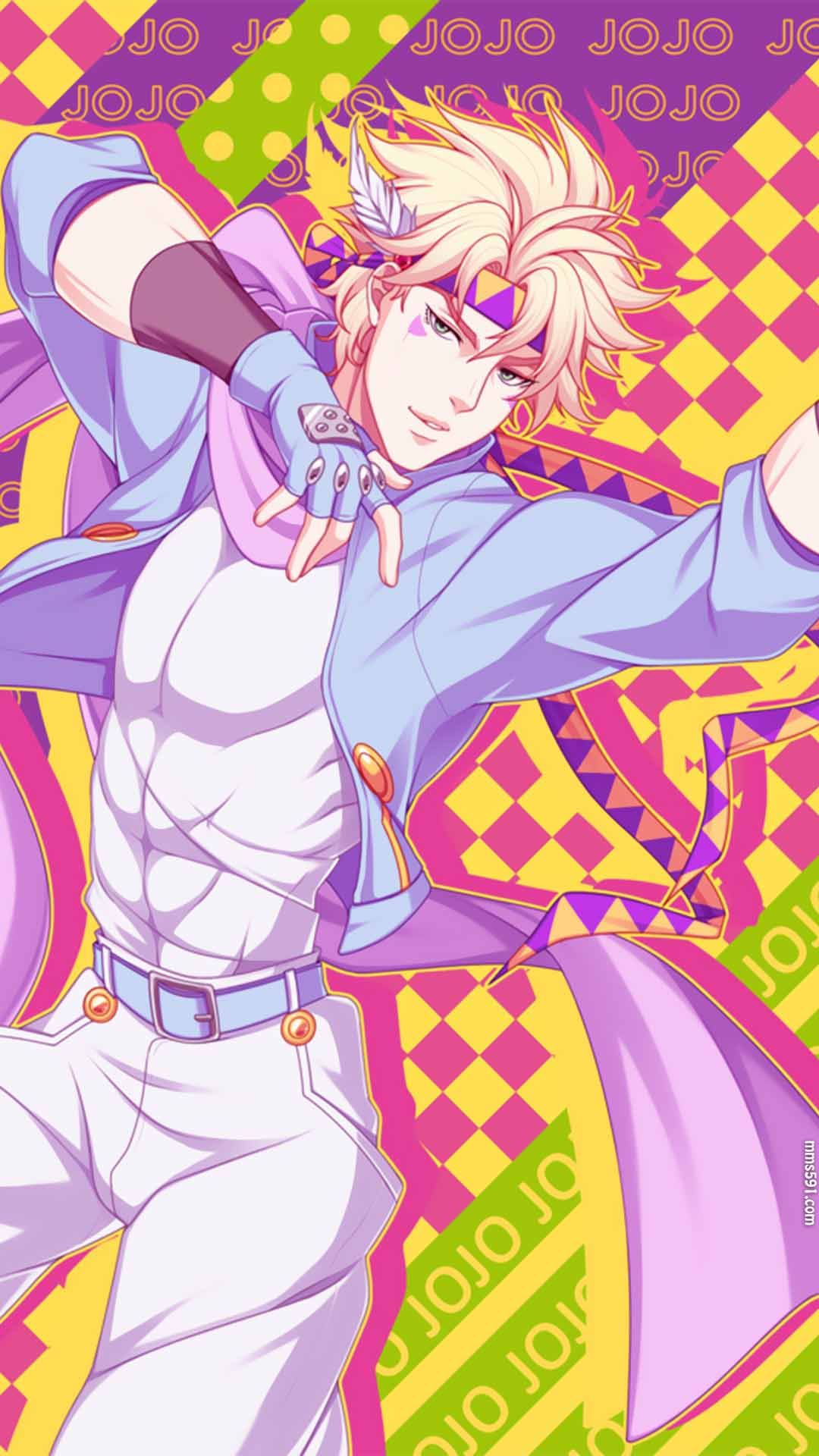 JOJO的奇妙冒险波纹气功西撒·安德里欧·齐贝林手机壁纸图片（3）