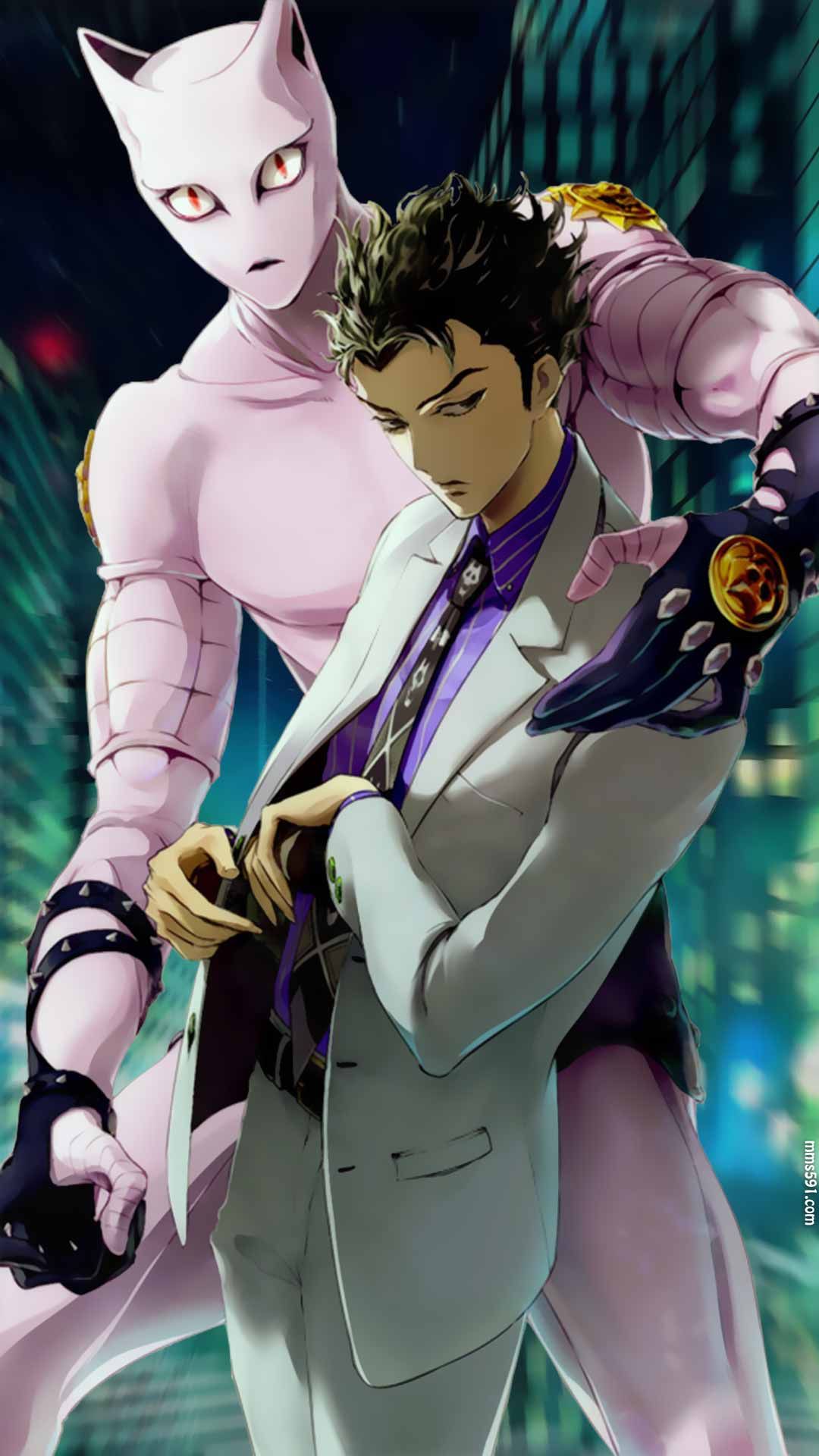 第四部JOJO的奇妙冒险大反派喜欢女人手的吉良吉影手机壁纸图片（7）