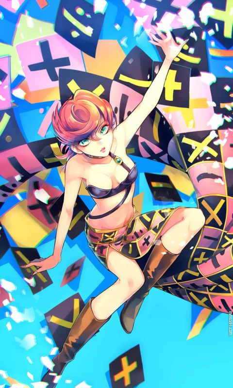JOJO的奇妙冒险迪亚波罗女儿特莉休·乌纳手机壁纸图片集（4）