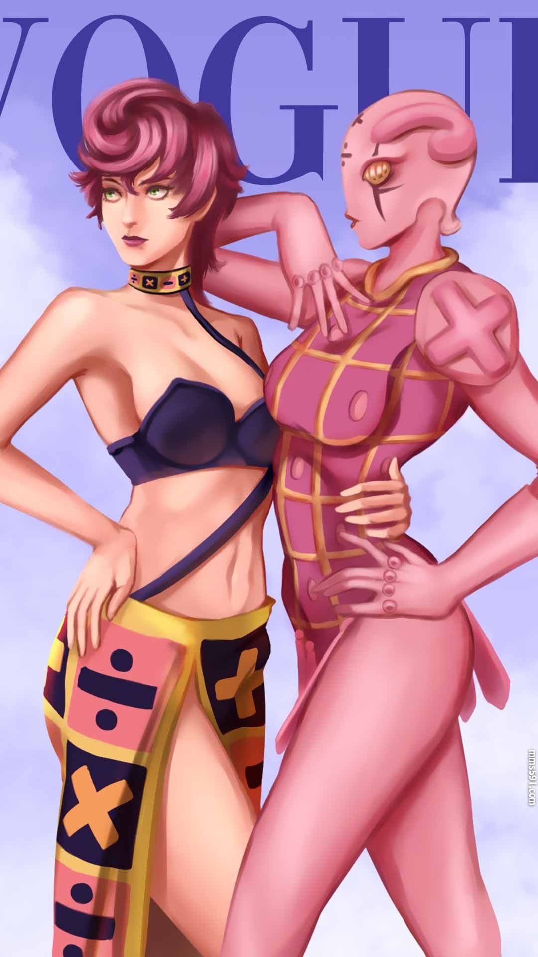 JOJO的奇妙冒险迪亚波罗女儿特莉休·乌纳手机壁纸图片集（7）