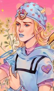 第七部JOJO的奇妙冒险飙马野郎男主角乔尼·乔斯达手机壁纸图片（2）