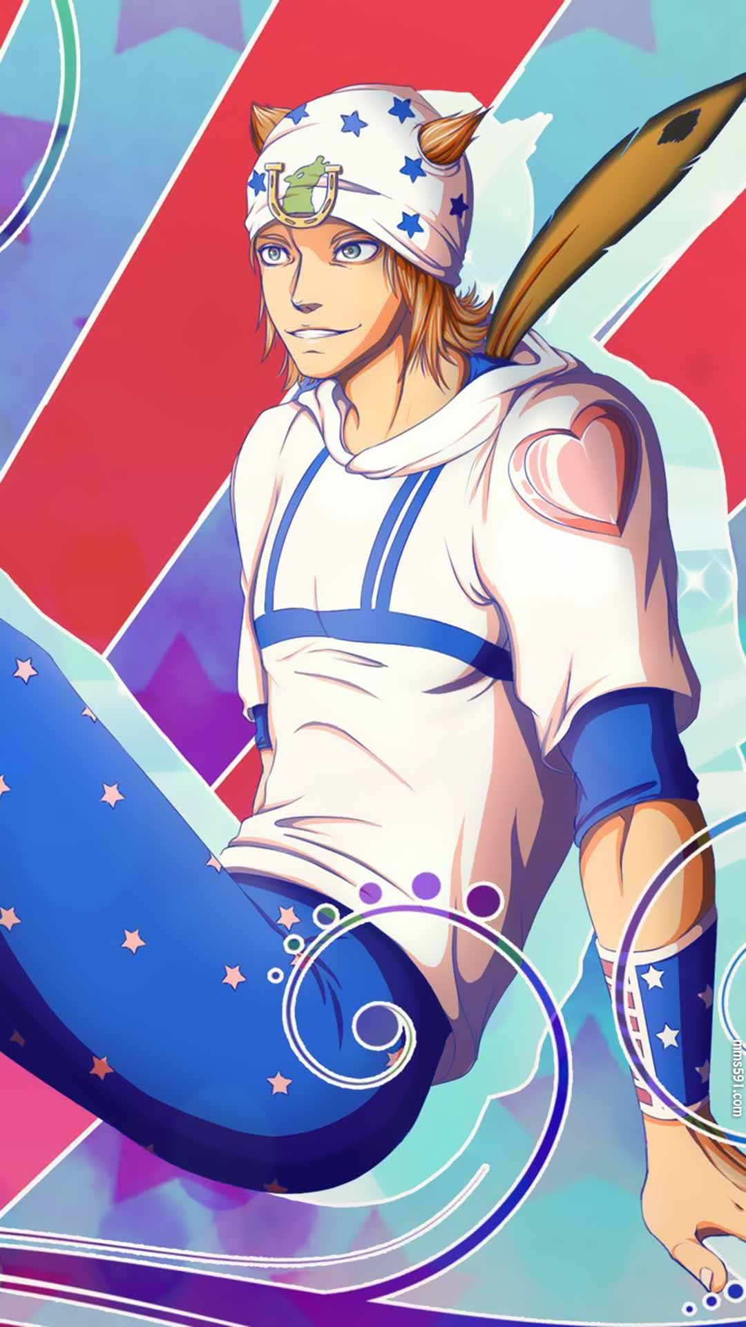 第七部JOJO的奇妙冒险飙马野郎男主角乔尼·乔斯达手机壁纸图片（3）