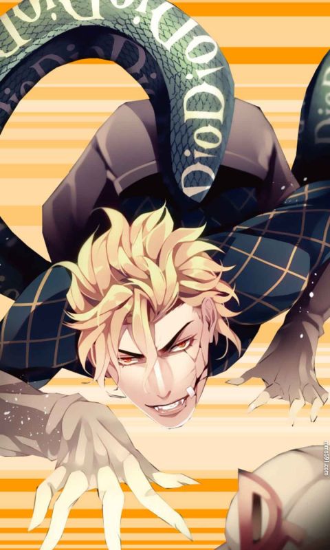 第7部JOJO的奇妙冒险迪亚哥·布兰度(dio)手机壁纸图片