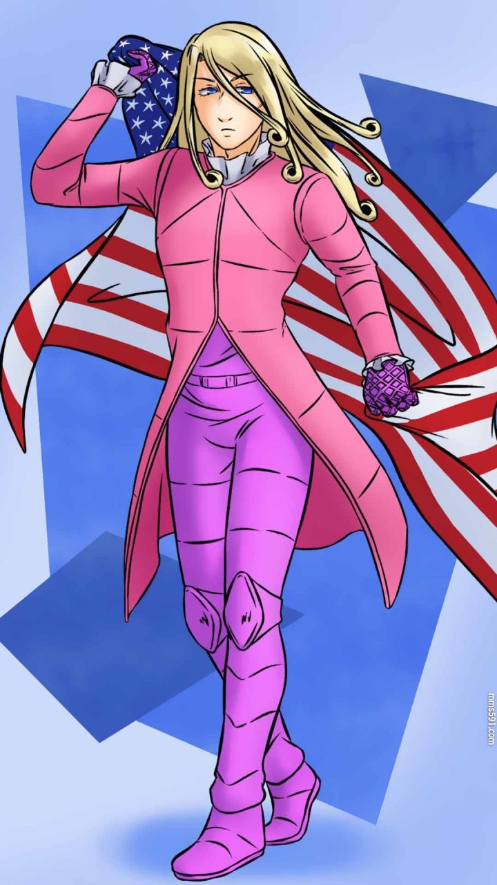 JOJO的奇妙冒险大总统法尼·瓦伦泰手机壁纸图片（5）