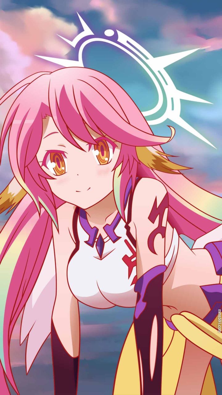 NO GAME NO LIFE游戏人生天翼种少女弑神兵器吉普莉尔手机壁纸图片