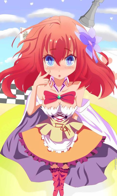NO GAME NO LIFE游戏人生女公爵史蒂芬妮·多拉手机壁纸图片（2）