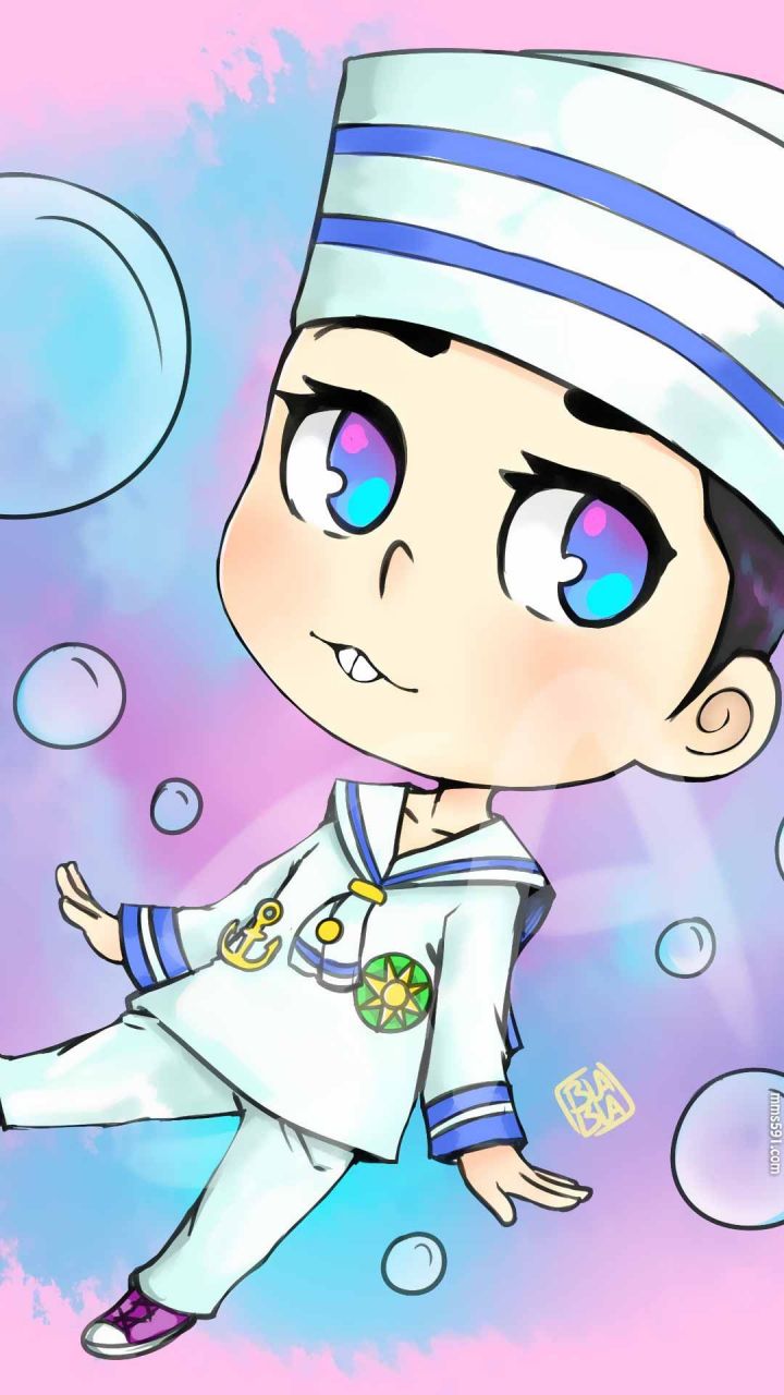 JOJO的奇妙冒险乔乔福音男主角四蛋东方定助手机壁纸图片（5）