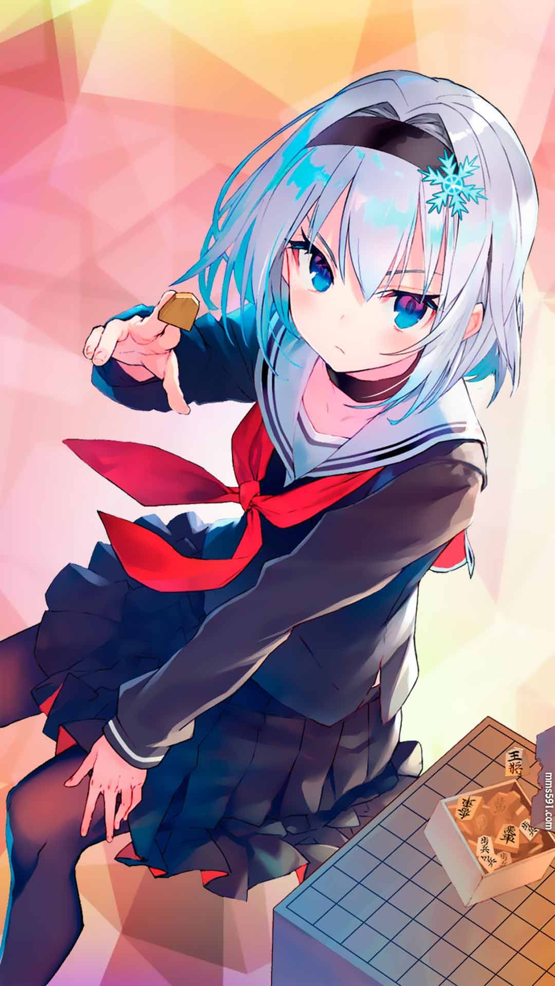 龙王的工作浪速白雪姬水手服空银子手机壁纸图片（4）