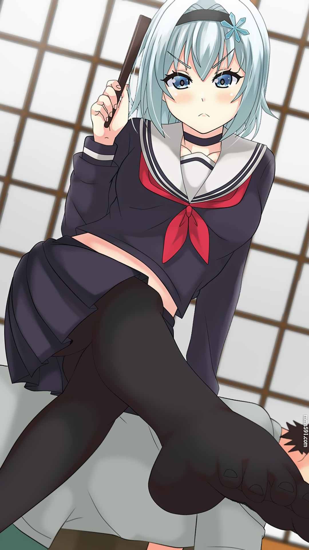 龙王的工作浪速白雪姬水手服空银子手机壁纸图片（8）
