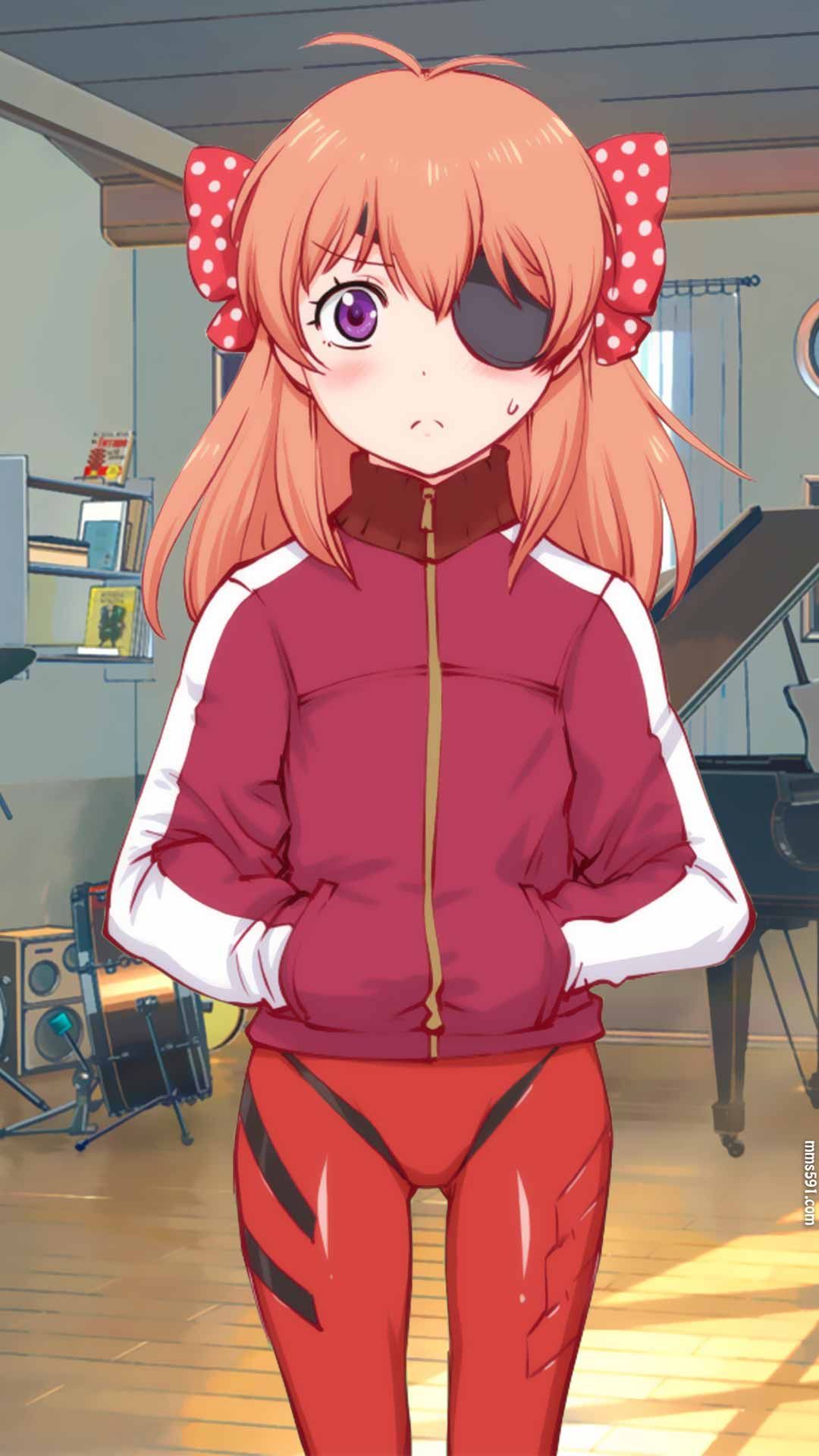 月刊少女野崎君女主角佐仓千代头戴蝴蝶结手机壁纸图片（2）