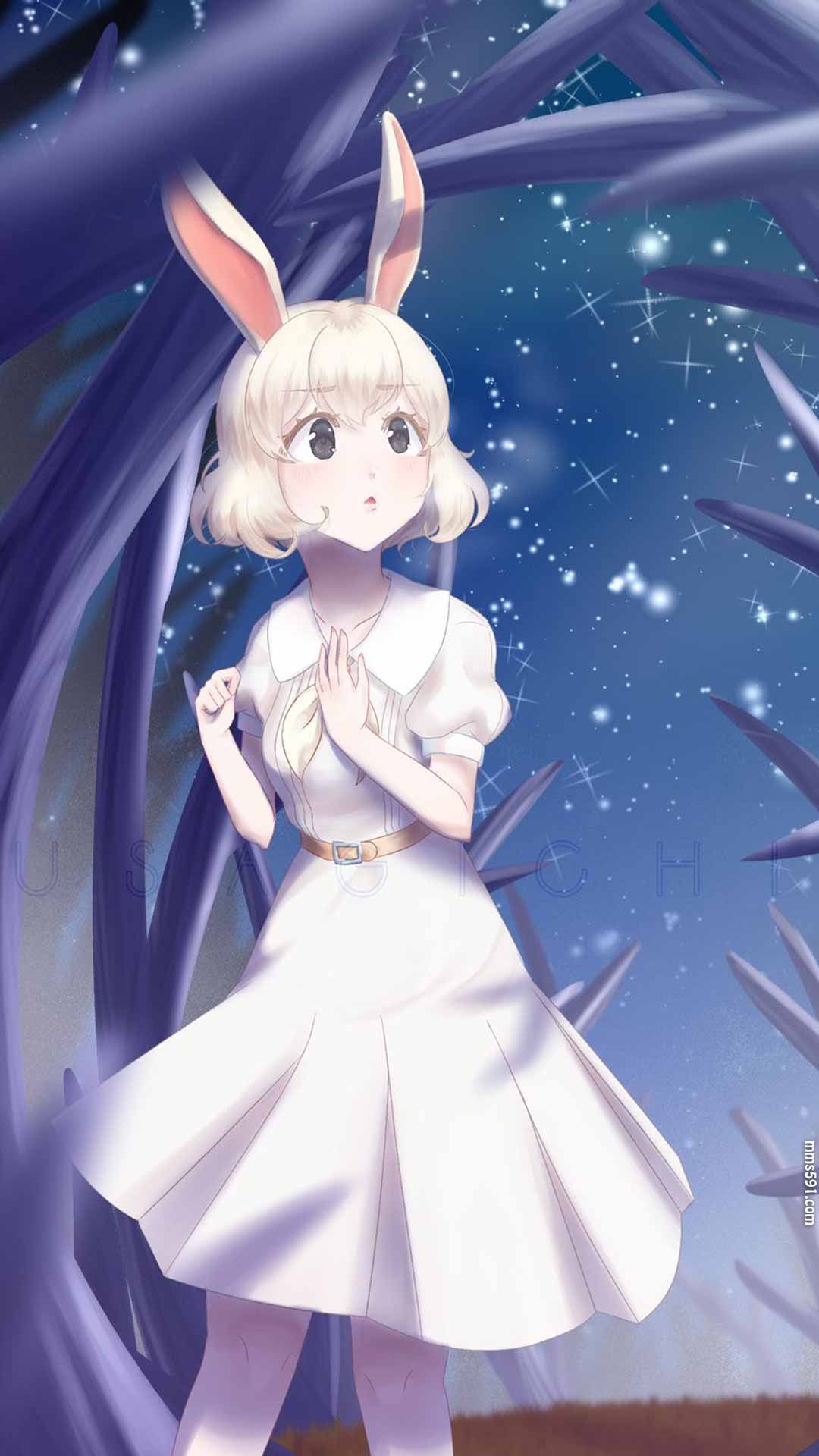 动物狂想曲女主角迷你兔子春哈鲁Haru的手机壁纸图片（3）
