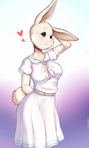 动物狂想曲女主角迷你兔子春哈鲁Haru的手机壁纸图片（5）