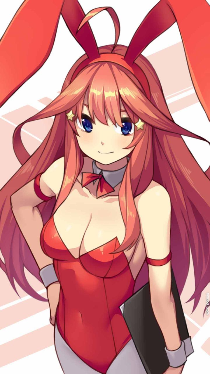五等分的新娘五女儿肉包怪兔娘中野五月手机壁纸图片