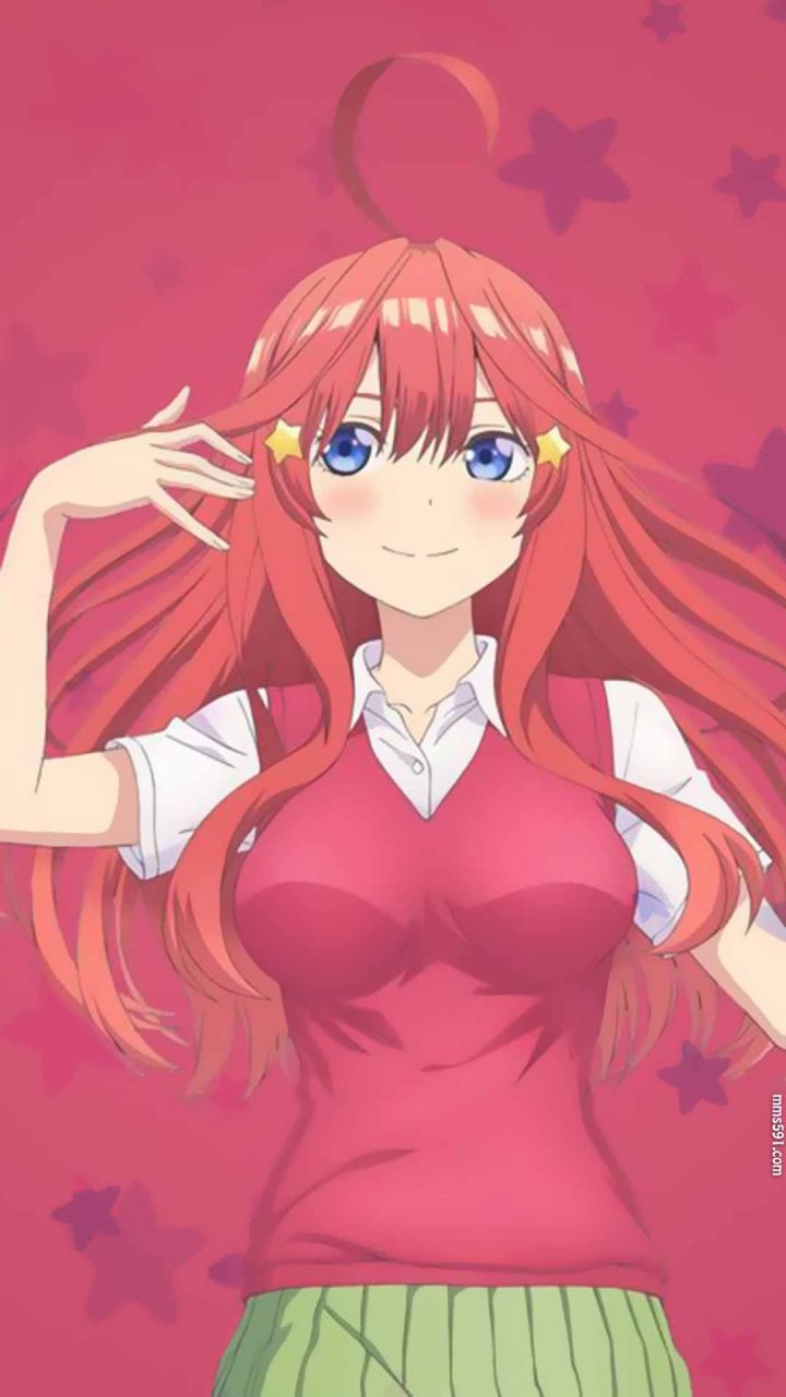 五等分的新娘五女儿肉包怪兔娘中野五月手机壁纸图片（6）