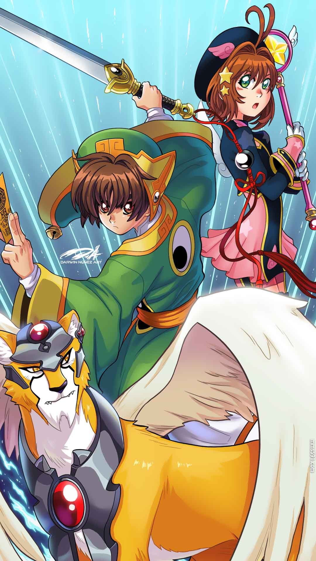 魔卡少女樱男主角李小狼LI SYAORAN王小明手机壁纸图片（4）