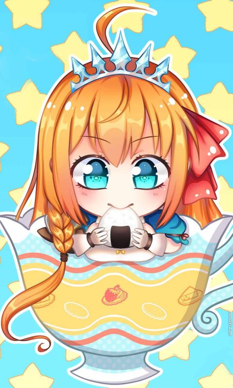 公主连结美少女吃货佩可莉姆Pecorine手机壁纸图片（3）