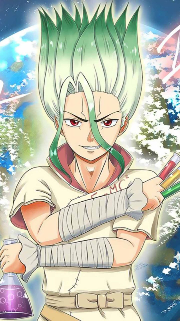 Dr.STONE 石纪元男主角葱哥石神千空手机壁纸图片集1080（3）