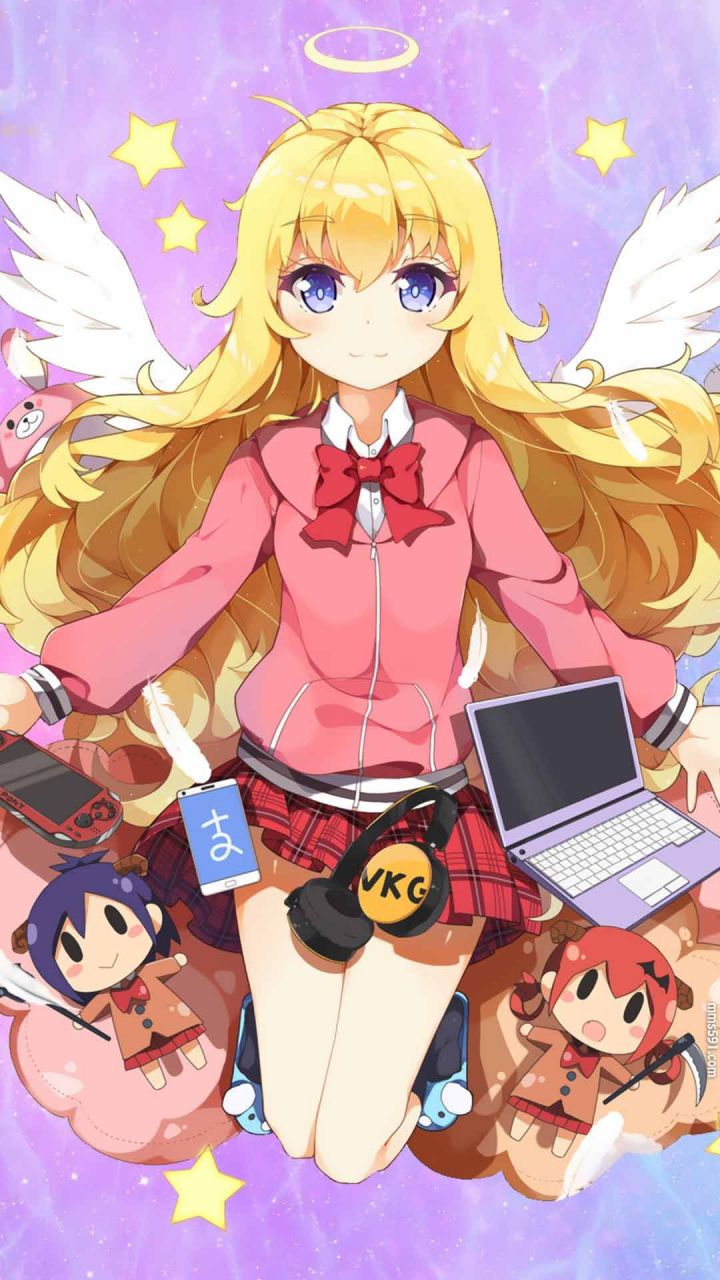 珈百璃的堕落女主角天使天真·珈百璃·怀特手机壁纸图片集（9）