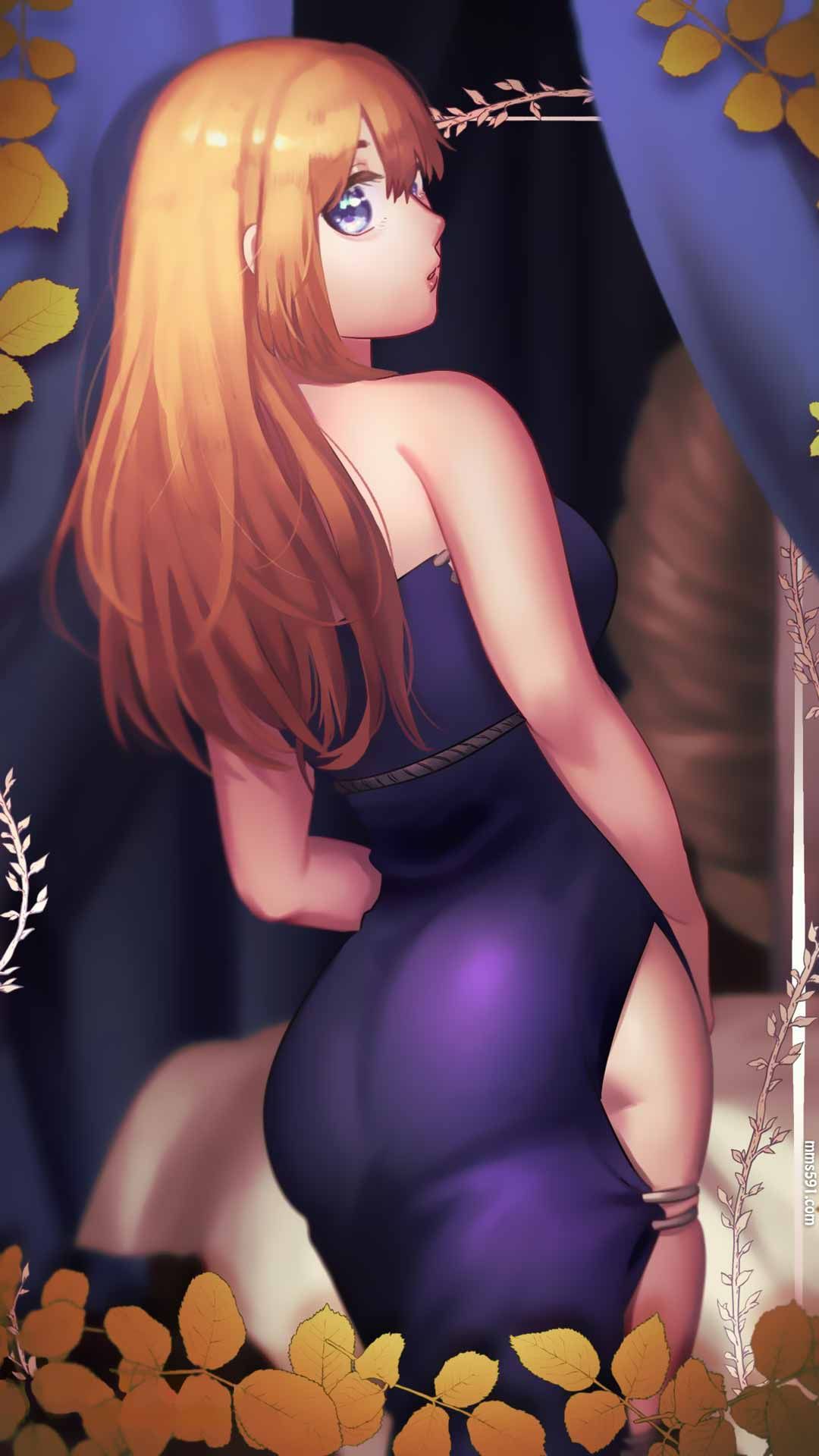 Dr.STONE 石纪元金色长发动漫美女琉璃ruri手机壁纸图片1080