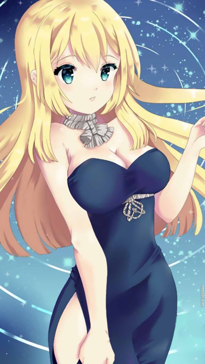 Dr.STONE 石纪元金色长发动漫美女琉璃ruri手机壁纸图片1080（6）