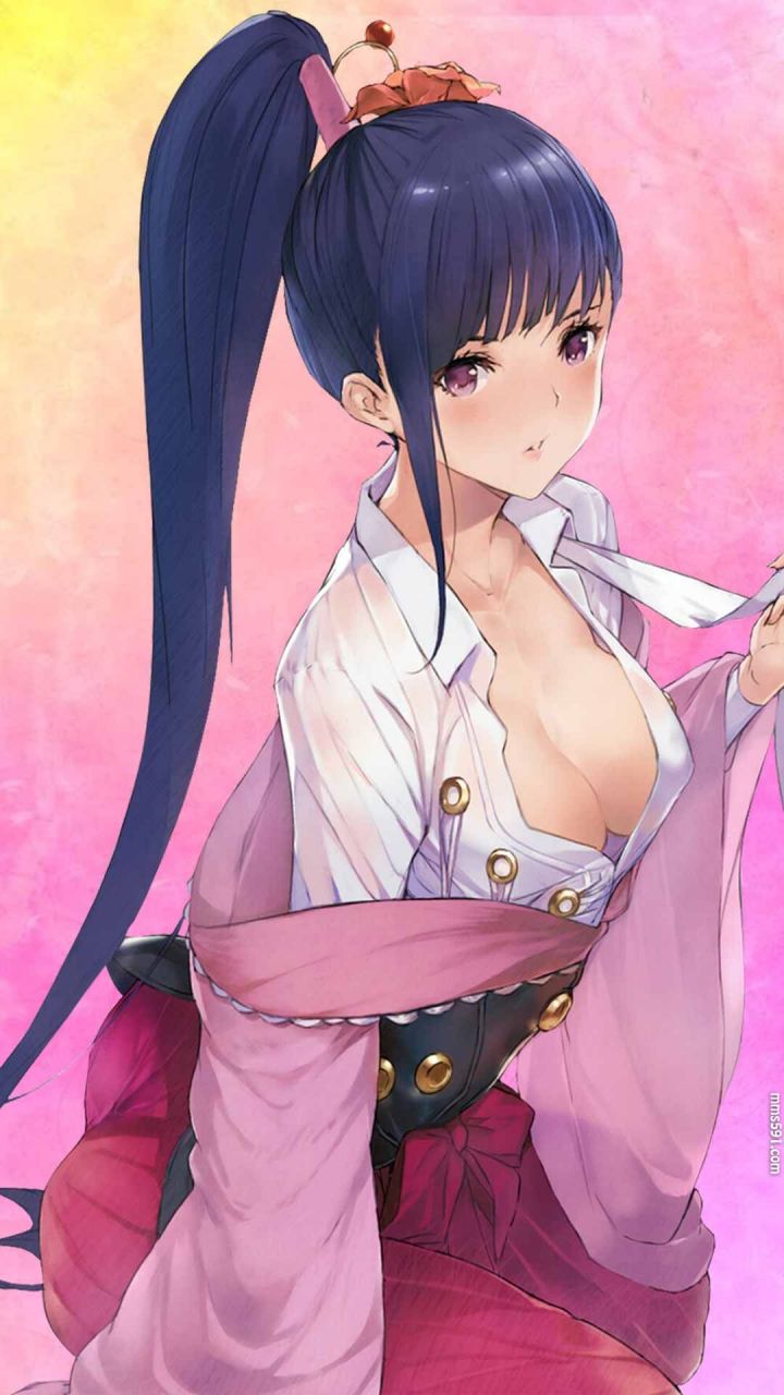 甲铁城的卡巴内瑞用弓箭的长发美女四方川菖蒲Ayame手机壁纸图片（5）