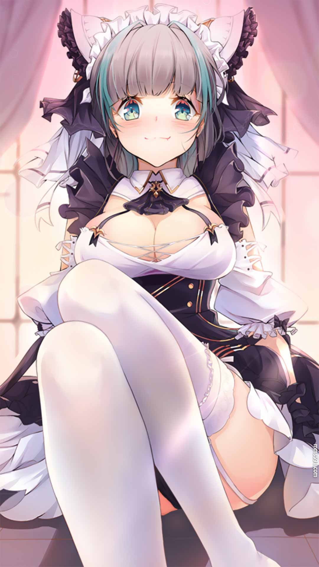 碧蓝航线巨乳娘皇家海军光辉号性感手机壁纸图片集（2）