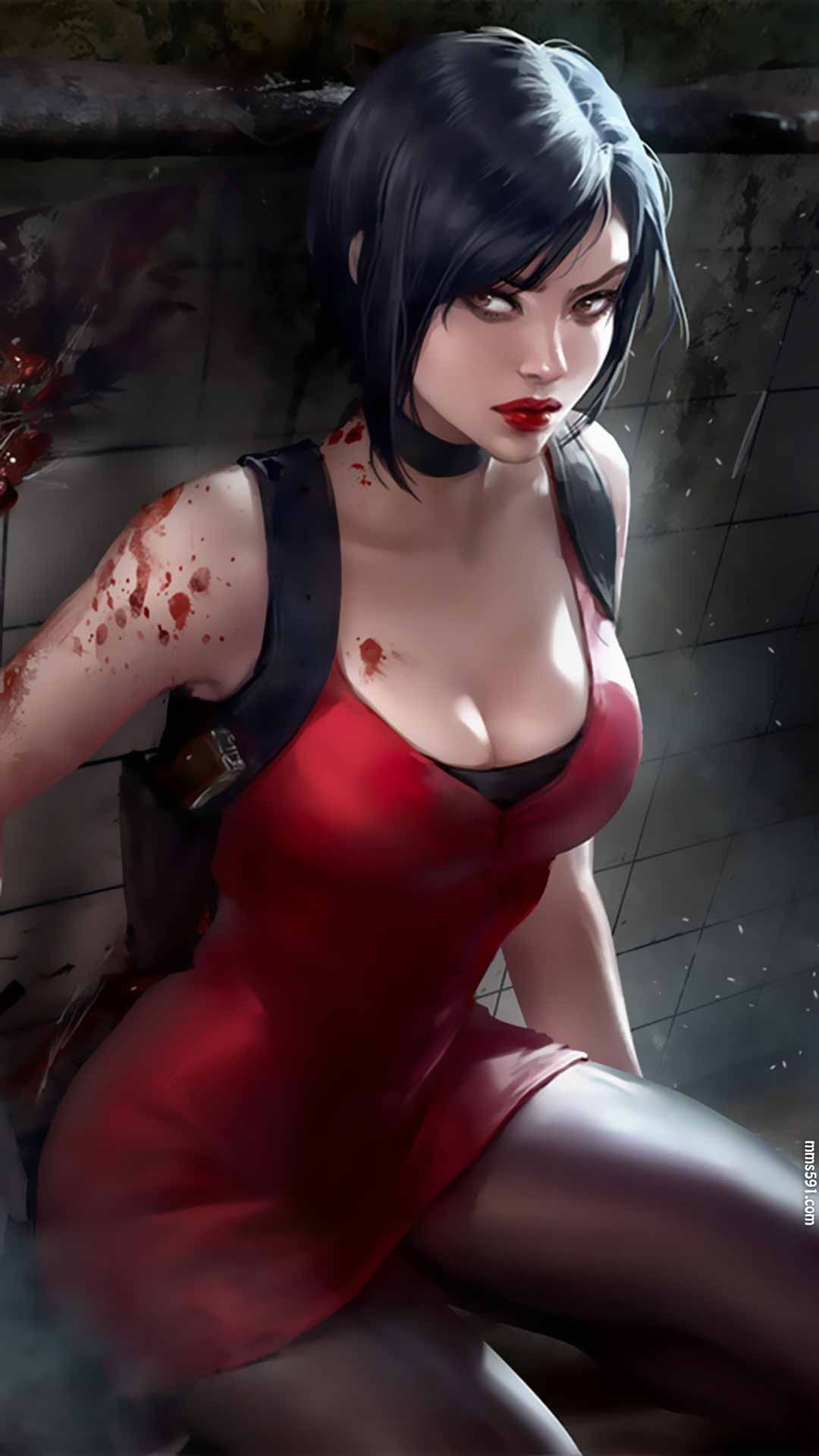 生化危机短发美女艾达·王Ada Wong高清手机壁纸图片集（7）