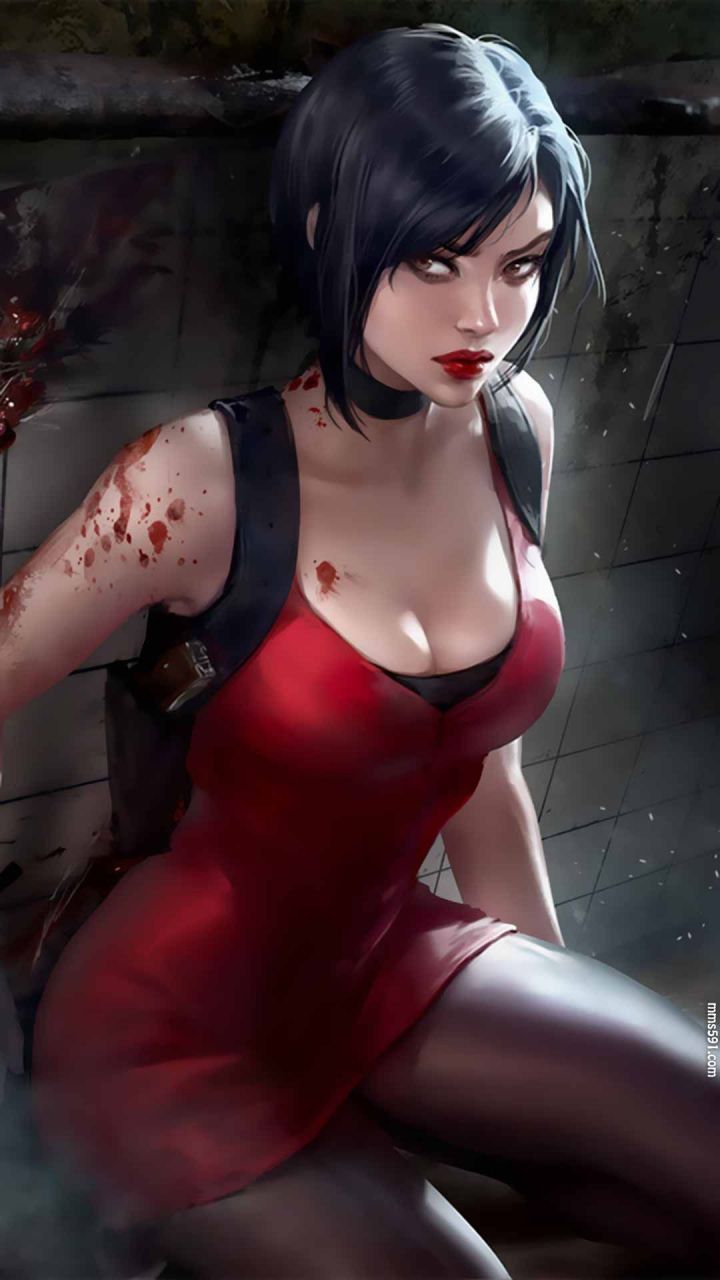 生化危机短发美女艾达·王Ada Wong高清手机壁纸图片集（7）