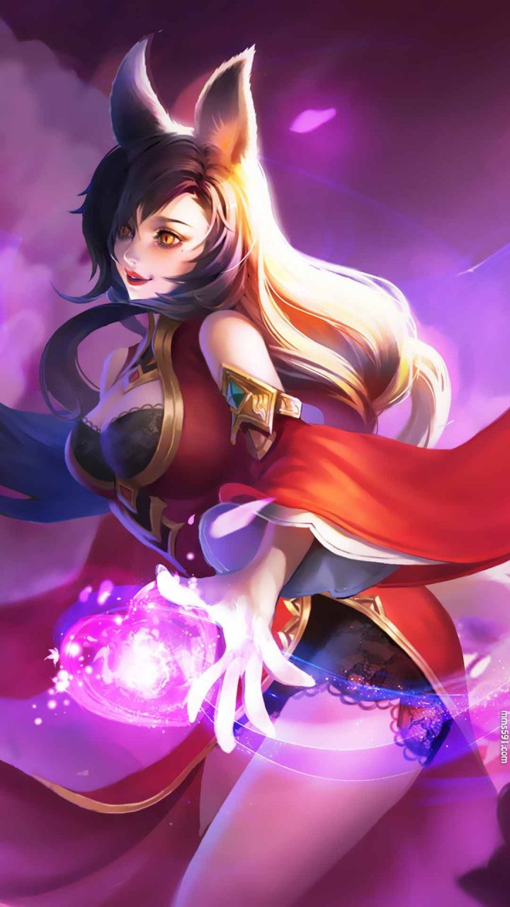 王者荣耀女英雄魅惑之狐法师妲己手机壁纸图片（6）