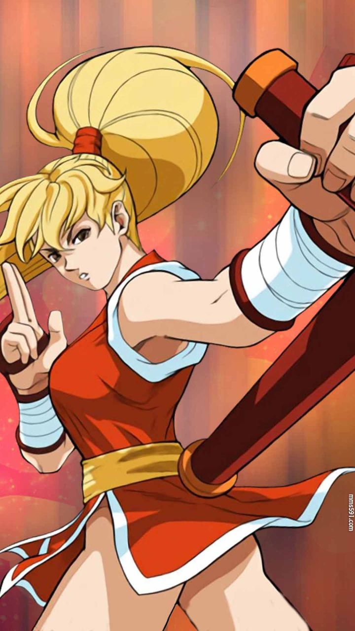 街头霸王源柳斋真纪MAKI肌肉手机壁纸图片（4）